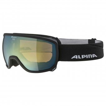 Alpina Scarabeo MM black matt Skibrille 