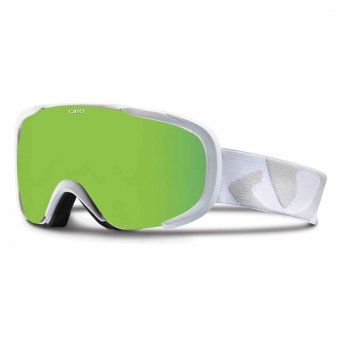 Giro Compass white icon/ loden-green Skibrille 